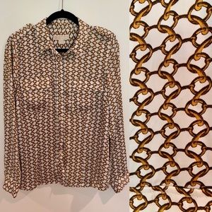 MICHAEL Michael Kors Chain Design Blouse